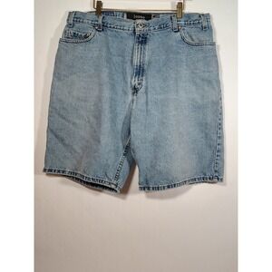 Levis SilverTab Loose Fit Denim Shorts Men 38 Light Wash Vintage 90s Jean Shorts